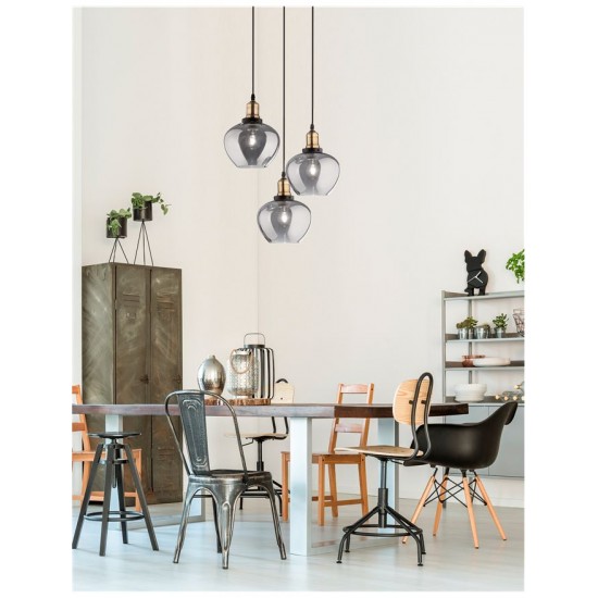 Pendul CEDRO Nova Luce Modern, E27, 8436404, Grecia