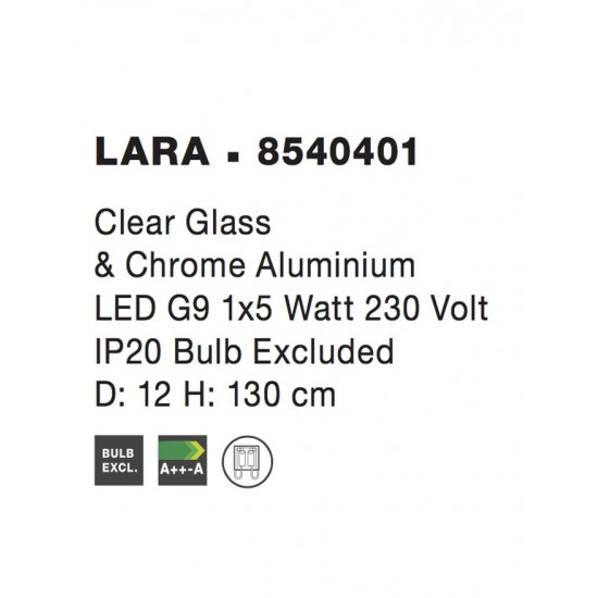 Pendul LARA Nova Luce Elegant, Led, 8540401, Grecia