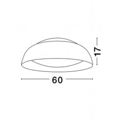 Plafoniera LANDON Nova Luce Modern, Led, 86008, Grecia