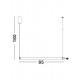 Suspensie ORLANDO Nova Luce Modern, Led, 86016802, Grecia