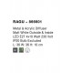 Plafoniera RAGU Nova Luce Modern, E27, 866604, Grecia