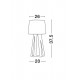 Veioza DEREK Nova Luce Modern, E27, 8700302, Grecia