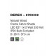 Veioza DEREK Nova Luce Modern, E27, 8700302, Grecia