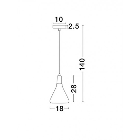 Pendul JUNO Nova Luce Modern, E27, 8800901, Grecia