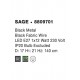 Pendul SAGE Nova Luce Modern, E27, 8809701, Grecia