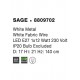 Pendul SAGE Nova Luce Modern, E27, 8809702, Grecia