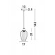 Pendul SAGE Nova Luce Modern, E27, 8809703, Grecia