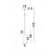 Pendul GRANT Nova Luce Modern, E14, 8883802, Grecia
