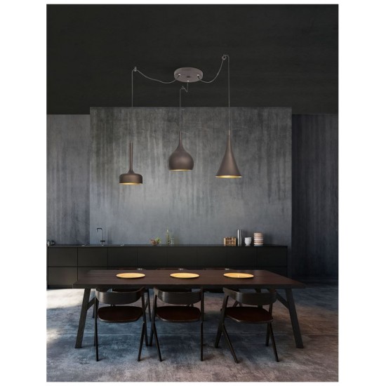 Suspensie NUORESE Nova Luce Modern, E27, 8942201, Grecia