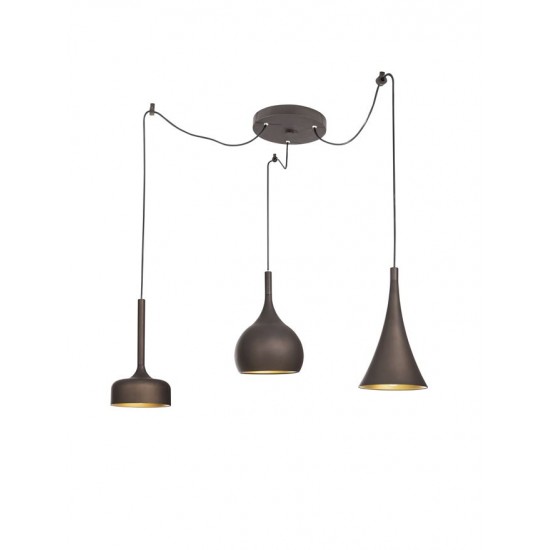 Suspensie NUORESE Nova Luce Modern, E27, 8942201, Grecia