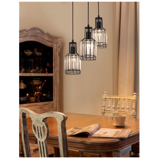 Suspensie CARTER Nova Luce Modern, E27, 9001701, Grecia