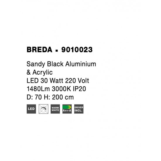 Suspensie BREDA Nova Luce Modern, Led, 9010023, Grecia