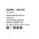 Plafoniera CILION Nova Luce Modern, 9011137, Grecia