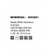 Aplica Baie MONDRIAN Nova Luce Modern, Led, 9053201, Grecia