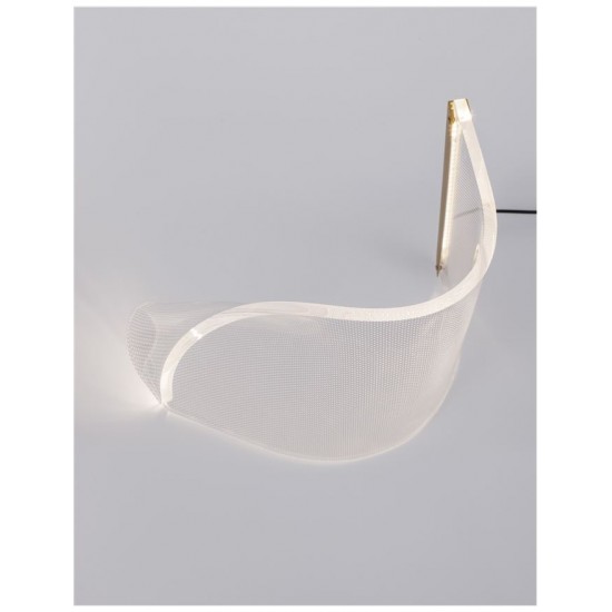Veioza SIDERNO Nova Luce Modern, Led, 9054401, Grecia