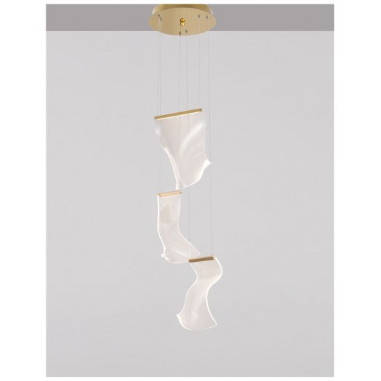 Suspensie SIDERNO Nova Luce Modern, Led, 9054441, Grecia