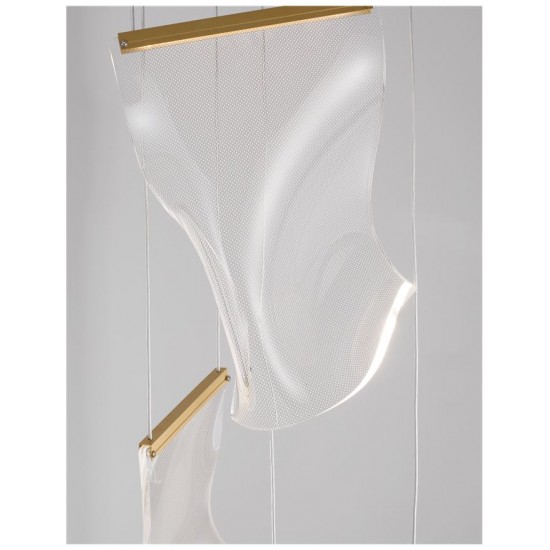 Suspensie SIDERNO Nova Luce Modern, Led, 9054441, Grecia
