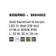 Plafoniera SIDERNO Nova Luce Modern, Led, 9054502, Grecia