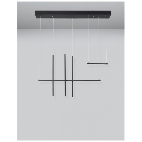 Suspensie ELETTRA Nova Luce Modern, Led, 9088105, Grecia