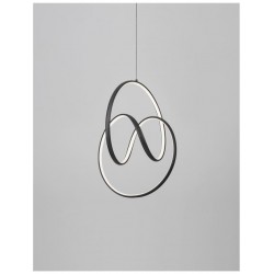 Suspensie RINGS Nova Luce Modern, Led, 9104311, Grecia