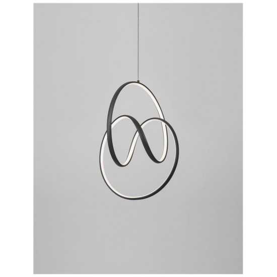 Suspensie RINGS Nova Luce Modern, Led, 9104311, Grecia