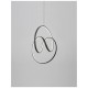 Suspensie RINGS Nova Luce Modern, Led, 9104311, Grecia
