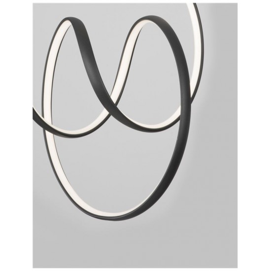 Suspensie RINGS Nova Luce Modern, Led, 9104311, Grecia