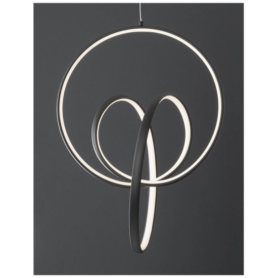 Suspensie RINGS Nova Luce Modern, Led, 9104311, Grecia