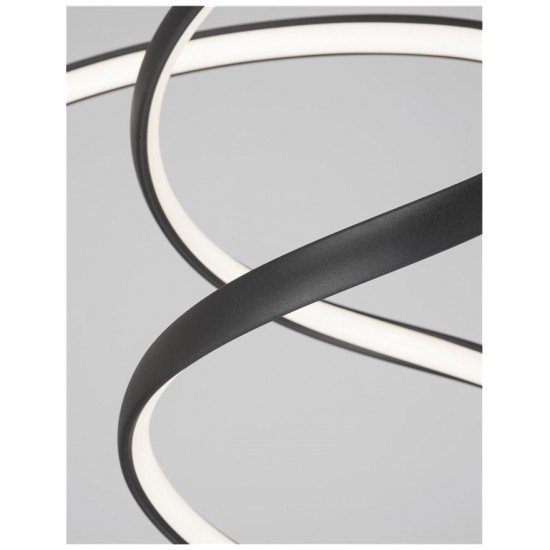 Suspensie RINGS Nova Luce Modern, Led, 9104311, Grecia