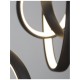 Suspensie RINGS Nova Luce Modern, Led, 9104331, Grecia