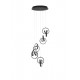Suspensie RINGS Nova Luce Modern, Led, 9104351, Grecia