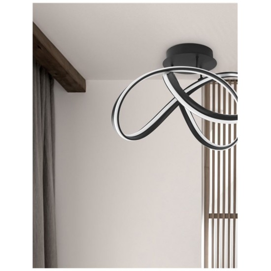 Lustra Plafon TRUNO Nova Luce Modern, Led, 9104712, Grecia