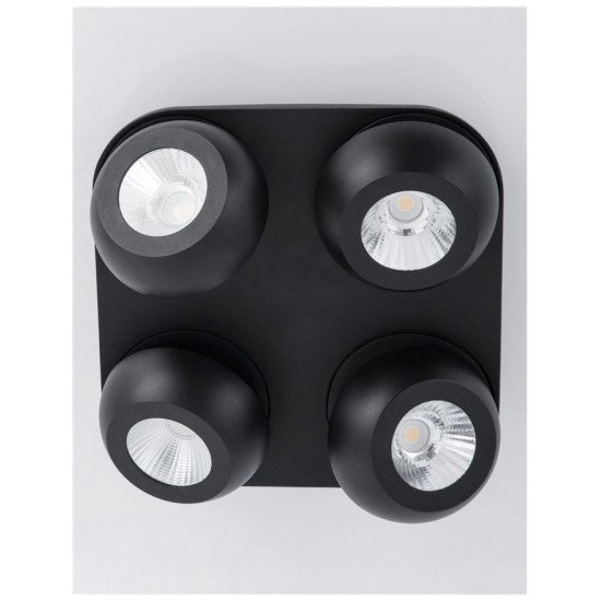 Plafoniera Tehnica GON Nova Luce Modern, Led, 9105103, Grecia