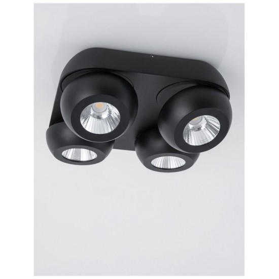 Plafoniera Tehnica GON Nova Luce Modern, Led, 9105103, Grecia