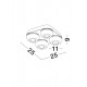 Plafoniera Tehnica GON Nova Luce Modern, Led, 9105103, Grecia