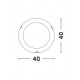 Plafoniera BENITO Nova Luce Modern, E27, 9112042, Grecia