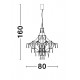 Candelabru GORO Nova Luce Modern, Led, 9116820, Grecia