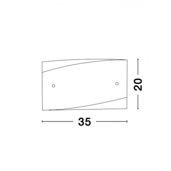 Aplica BENITO Nova Luce Modern, E27, 9123521, Grecia