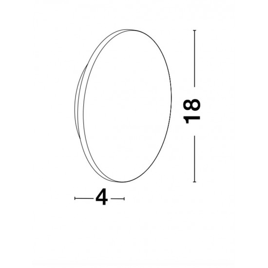Aplica Tehnica ASTRID Nova Luce Modern, Led, 9130512, Grecia