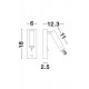 Aplica Tehnica FUSE Nova Luce Modern, Led, 9170102, Grecia