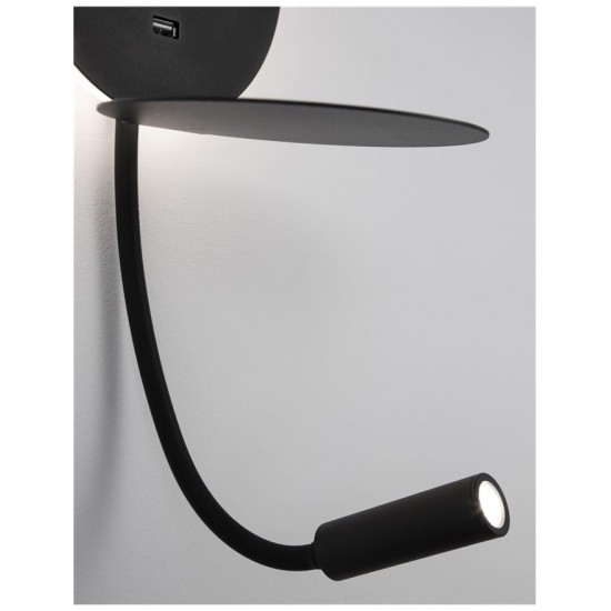 Aplica de Citit ECLIP Nova Luce Modern, Led, 9173282, Grecia
