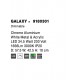Plafoniera GALAXY Nova Luce Modern, Led, 9180301, Grecia
