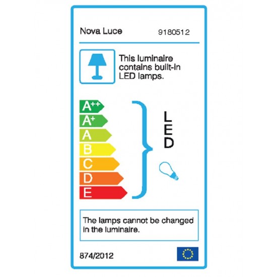 Aplica de Citit YAMA Nova Luce Modern, E27/Led, 9180512, Grecia