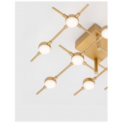 Lustra Plafon ATOMO Nova Luce Modern, Led, 9180610, Grecia