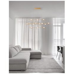 Candelabru ATOMO Nova Luce Modern, Led, 9180614, Grecia