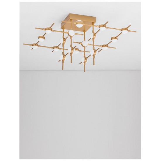 Lustra Plafon ATOMO Nova Luce Modern, Led, 9180618, Grecia