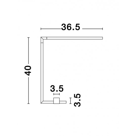 Veioza RACCIO Nova Luce Modern, Led, 9180724, Grecia