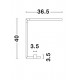 Veioza RACCIO Nova Luce Modern, Led, 9180725, Grecia