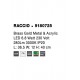 Veioza RACCIO Nova Luce Modern, Led, 9180725, Grecia