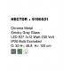 Pendul HECTOR Nova Luce Modern, E27, 9190031, Grecia